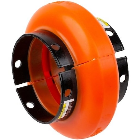 Rexnord 7-1/4 in. Outside Diameter, Elastomeric Coupling Type, Element, Polyurethane E20 ELEMENT OMEGA 7300030
